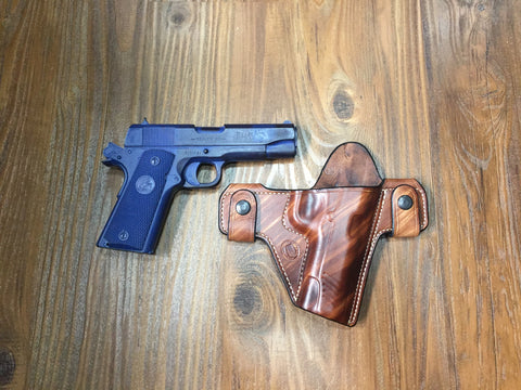 Custom Leather 1911 Holster Concealed Carry .45 .45acp