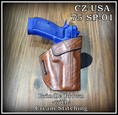 Turner Leatherworks TBR™ (OWB) Leather Holster (fits: All CZ-USA Models)